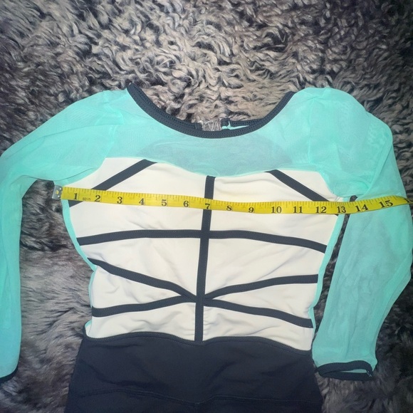 TIGER FRIDAY Seafoam Cathedral Unitard, XSmall - Picture 7 of 16